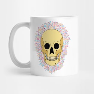 Trippy Skull Mug